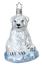 Mama Ice Bear<br>Inge-glas Ornament